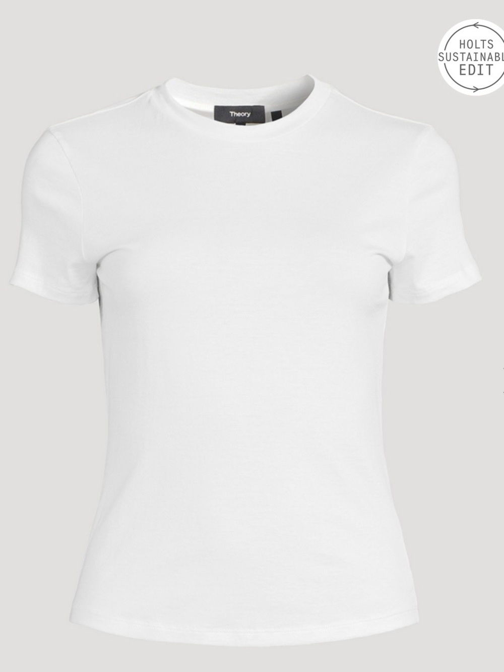 THEORY White Tee. Size M. NEW
